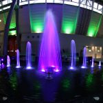 Messe Stuttgart – Wasserspiele und Springbrunnen